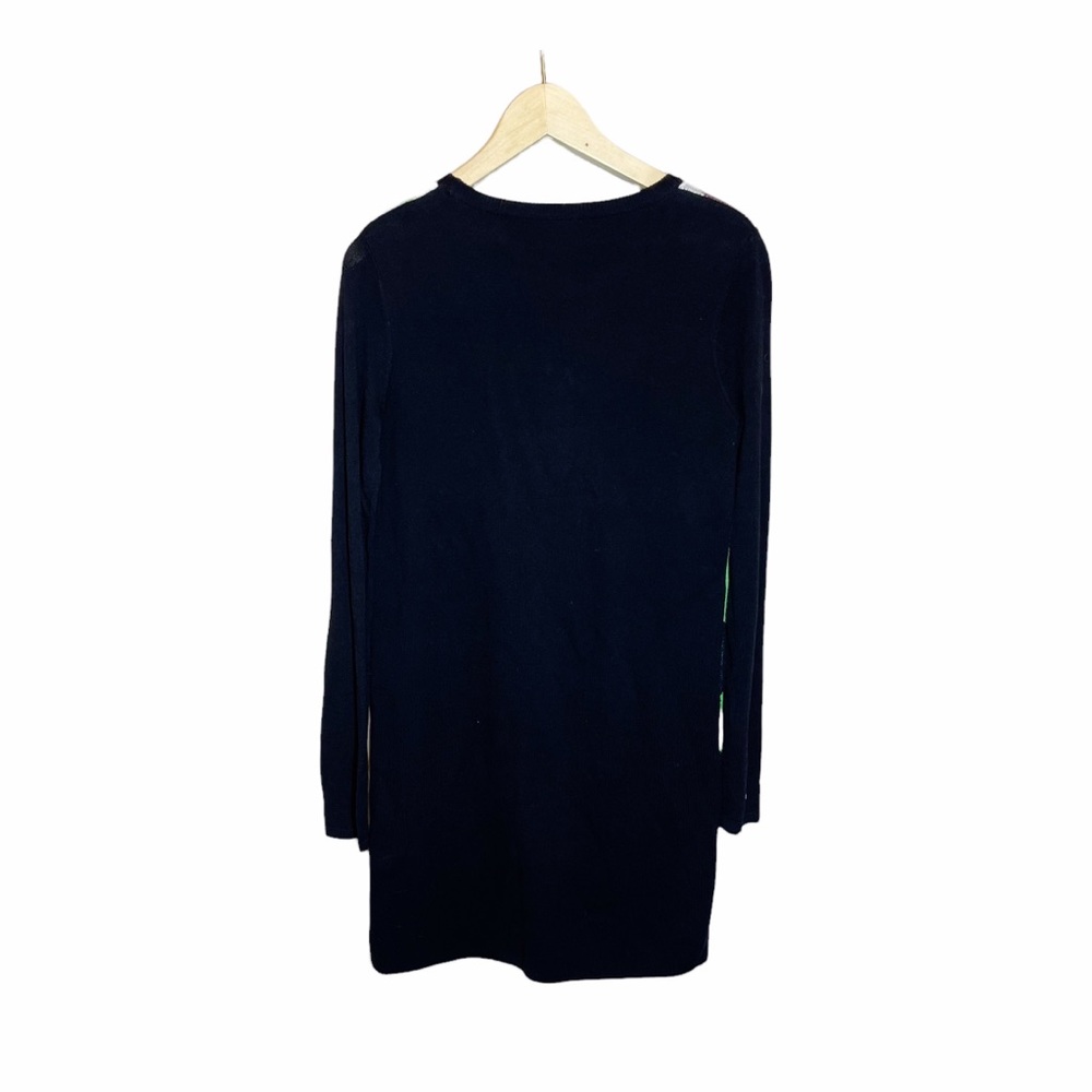 Tibi Geometric Pattern Long Sleeve Knit Sweater Dress Size XS - Picture 2 of 6